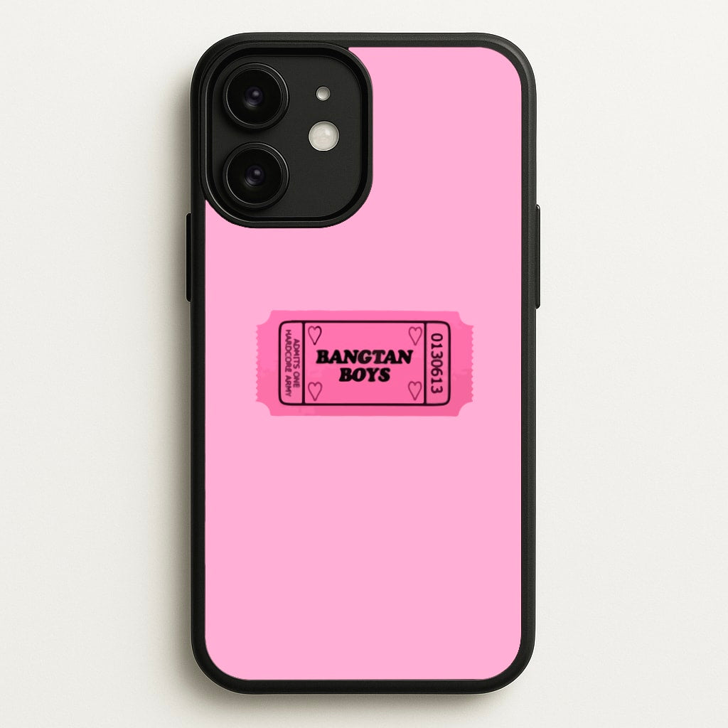 Bangtan Boys Ticket - K Pop - BTS Phone Case for iPhone 11