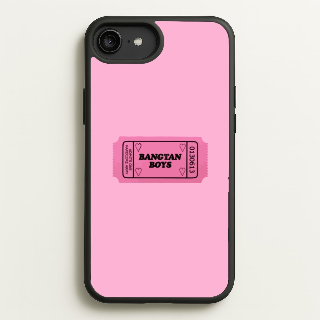 Bangtan Boys Ticket - K Pop - BTS Phone Case for iPhone 6 Plus / 7 Plus / 8 Plus