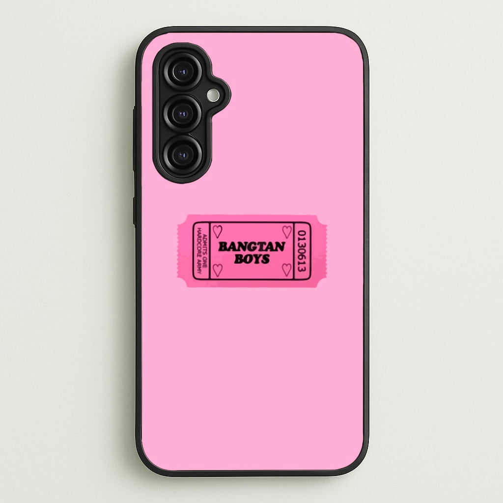 Bangtan Boys Ticket - K Pop - BTS Phone Case for Galaxy A14