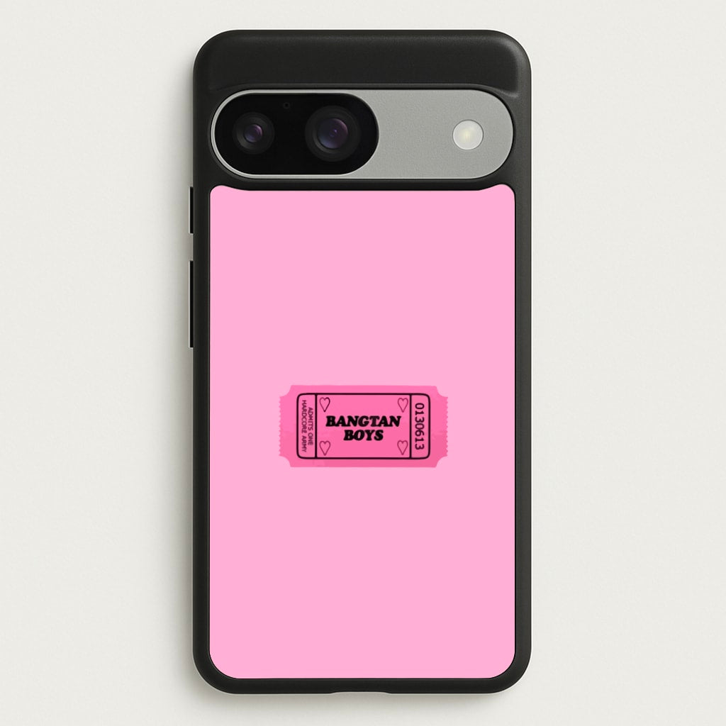 Bangtan Boys Ticket - K Pop - BTS Phone Case for Google Pixel 9 / 9 Pro