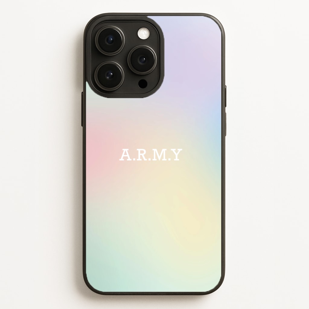 A.R.M.Y - K Pop - BTS Phone Case for iPhone 16 Pro Max