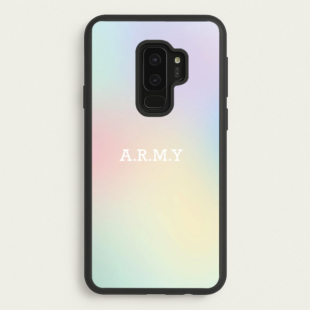 A.R.M.Y - K Pop - BTS Phone Case for Galaxy S9 Plus