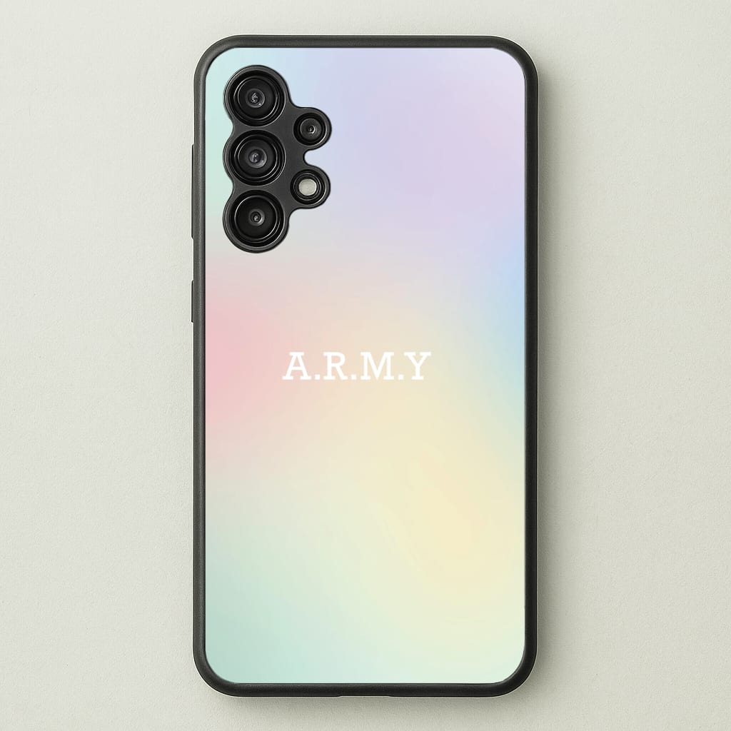 A.R.M.Y - K Pop - BTS Phone Case for Galaxy A13