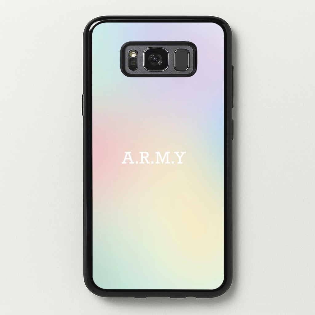 A.R.M.Y - K Pop - BTS Phone Case for Galaxy S8 Plus