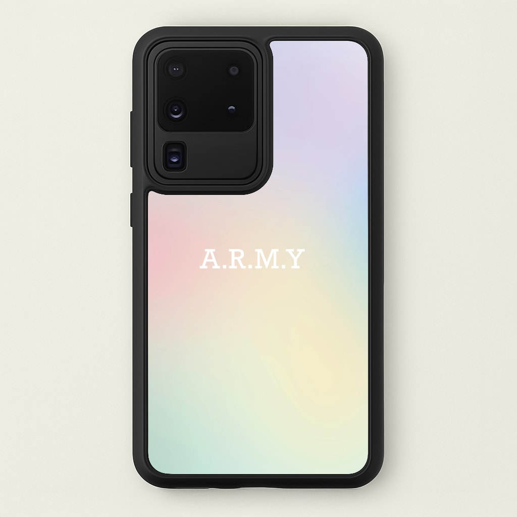A.R.M.Y - K Pop - BTS Phone Case for Galaxy S20 Ultra