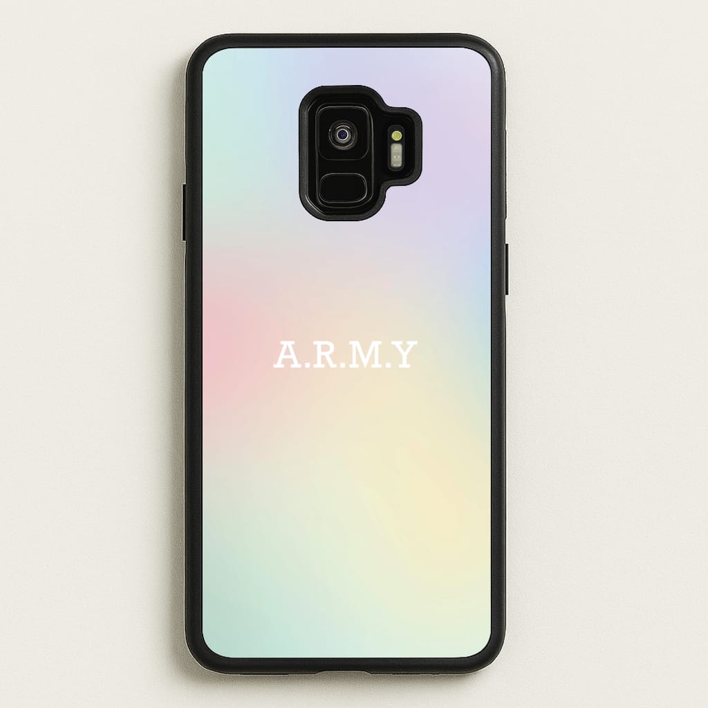 A.R.M.Y - K Pop - BTS Phone Case for Galaxy S9