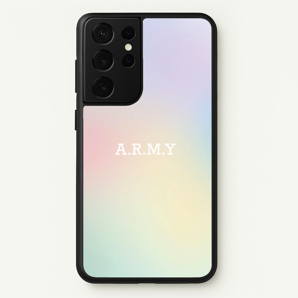 A.R.M.Y - K Pop - BTS Phone Case for Galaxy S21 Ultra