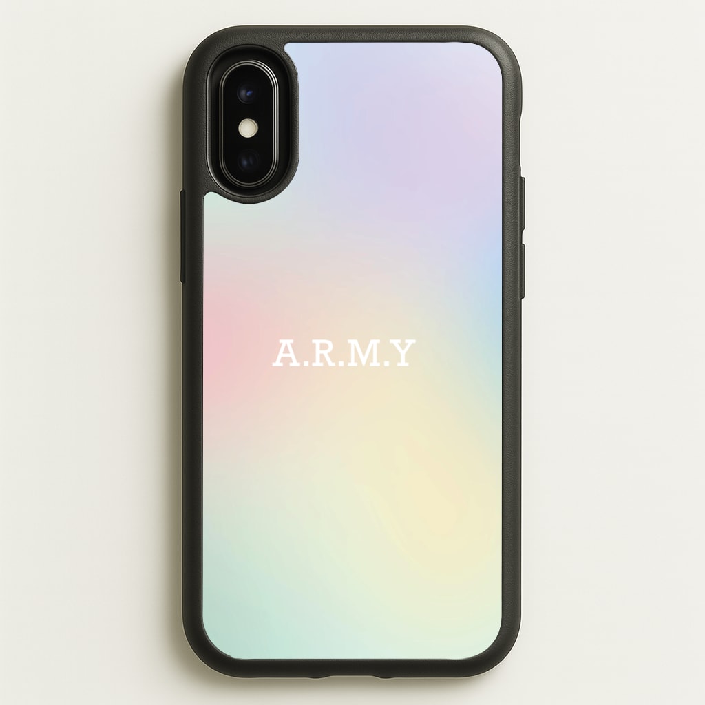 A.R.M.Y - K Pop - BTS Phone Case for iPhone X / XS