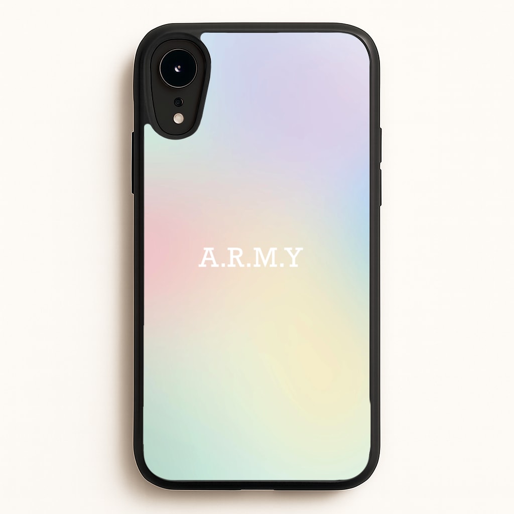 A.R.M.Y - K Pop - BTS Phone Case for iPhone XR