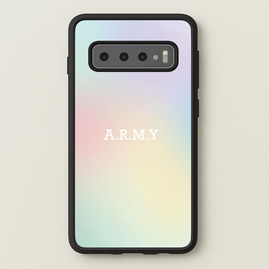 A.R.M.Y - K Pop - BTS Phone Case for Galaxy S10