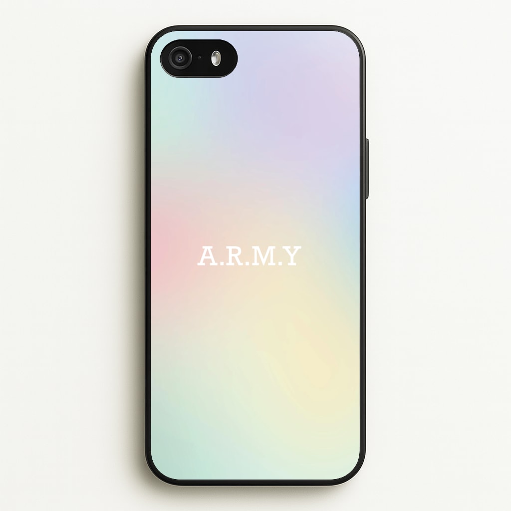 A.R.M.Y - K Pop - BTS Phone Case for iPhone 5 / 5s / SE 2016
