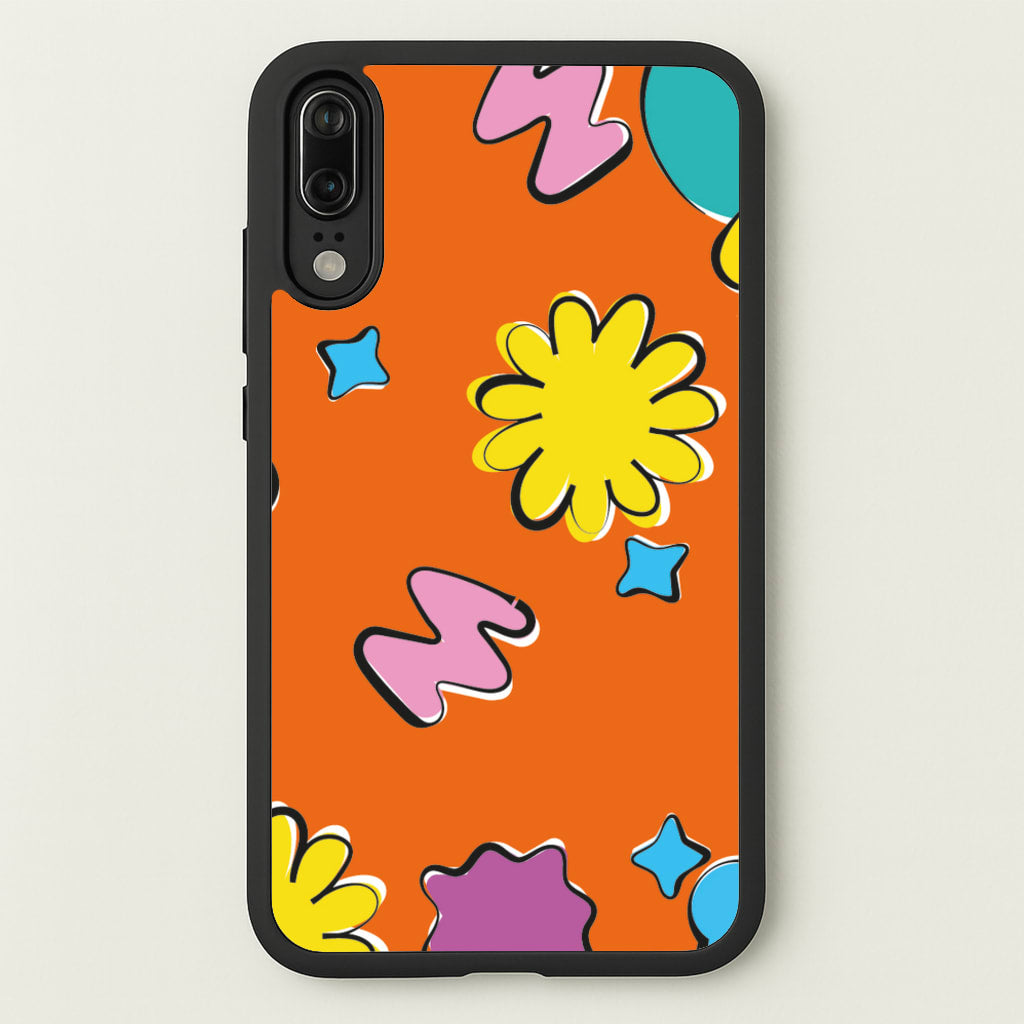 K-Pop Band Flowers Patterns - BTS Phone Case for Huawei P20