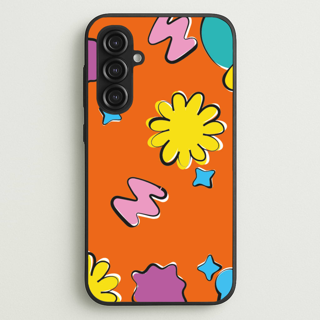 K-Pop Band Flowers Patterns - BTS Phone Case for Galaxy S23FE