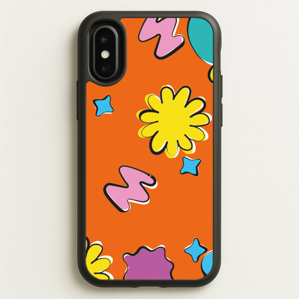 K-Pop Band Flowers Patterns - BTS Phone Case for iPhone X / XS