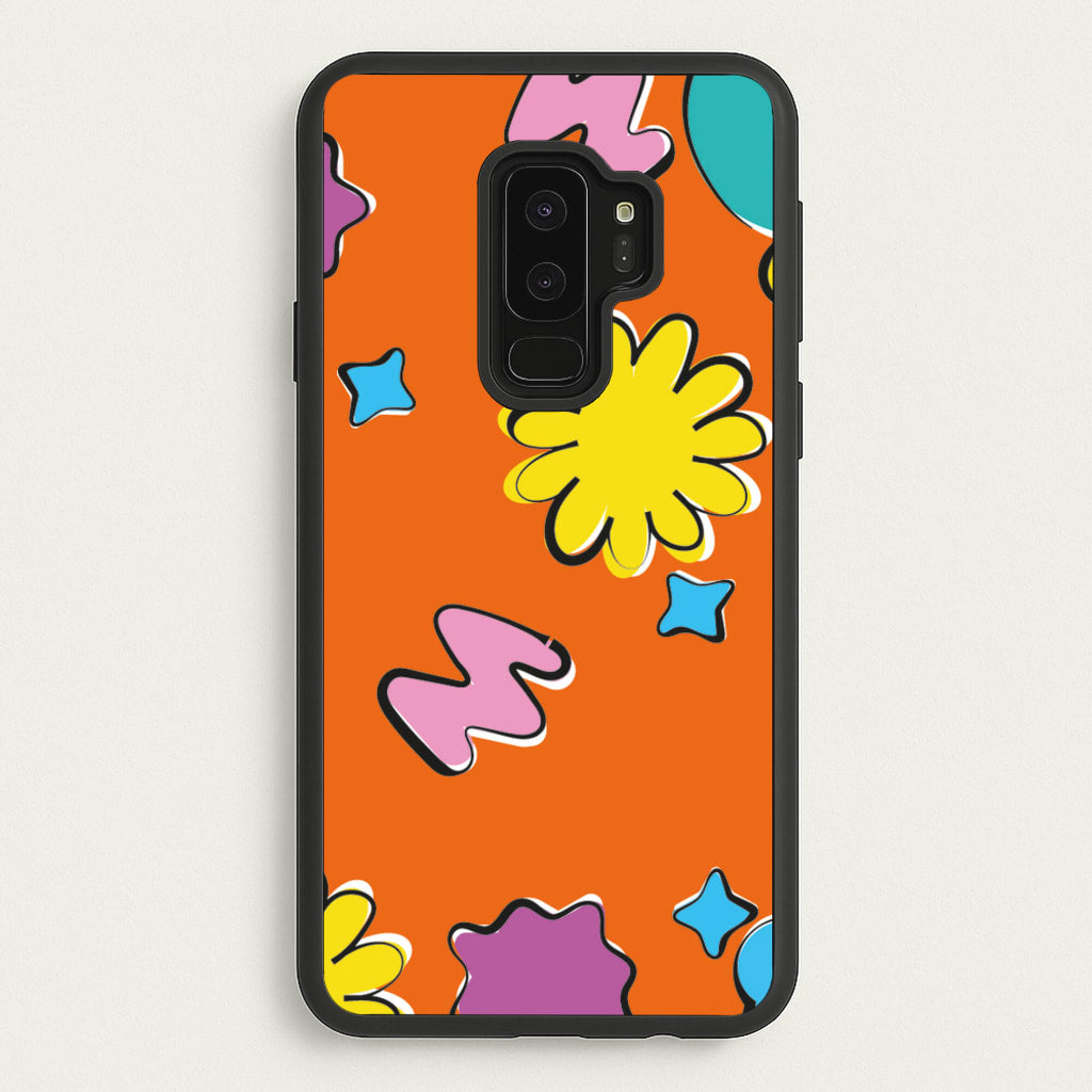 K-Pop Band Flowers Patterns - BTS Phone Case for Galaxy S9 Plus
