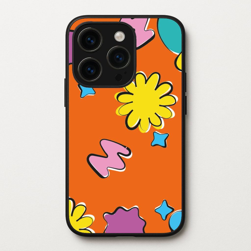 K-Pop Band Flowers Patterns - BTS Phone Case for iPhone 14 Pro