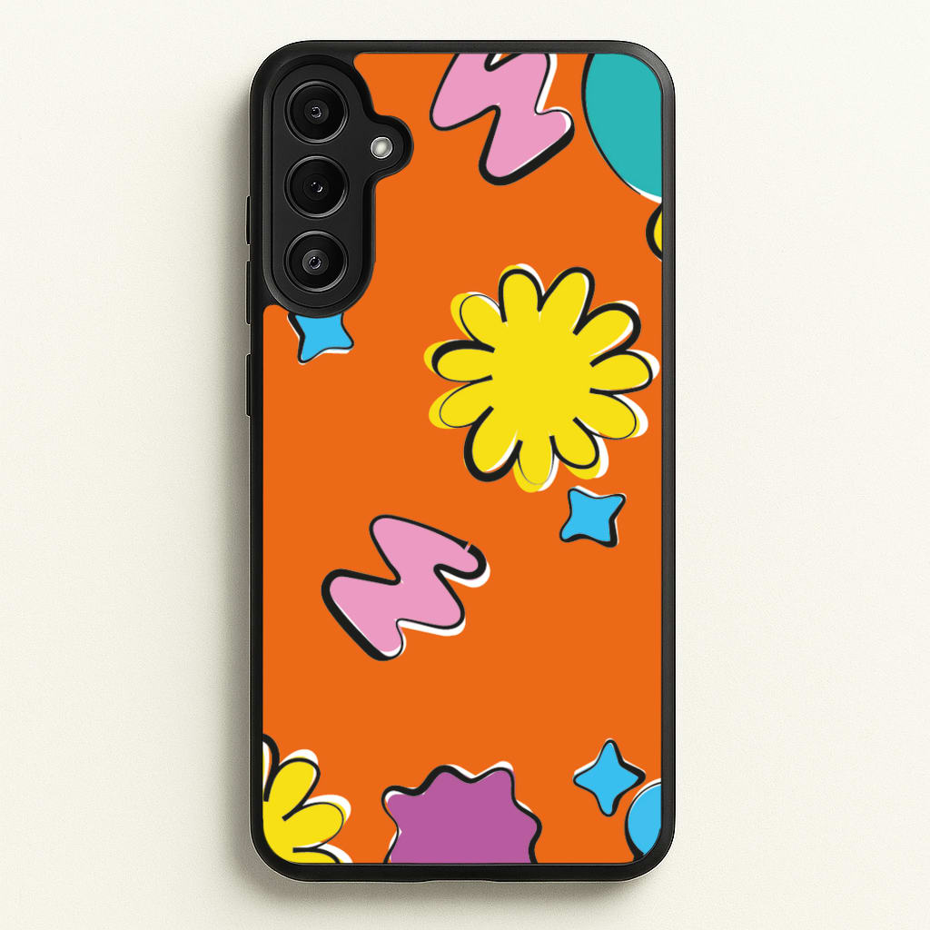 K-Pop Band Flowers Patterns - BTS Phone Case for Galaxy A36