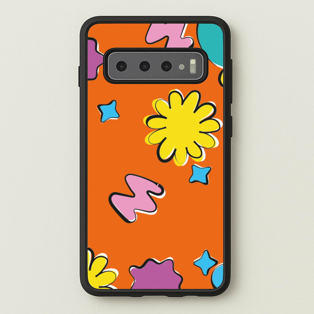 K-Pop Band Flowers Patterns - BTS Phone Case for Galaxy S10