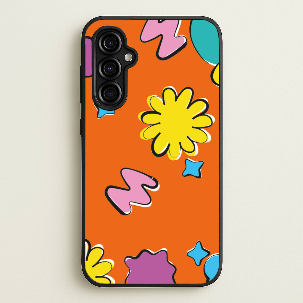 K-Pop Band Flowers Patterns - BTS Phone Case for Galaxy A54