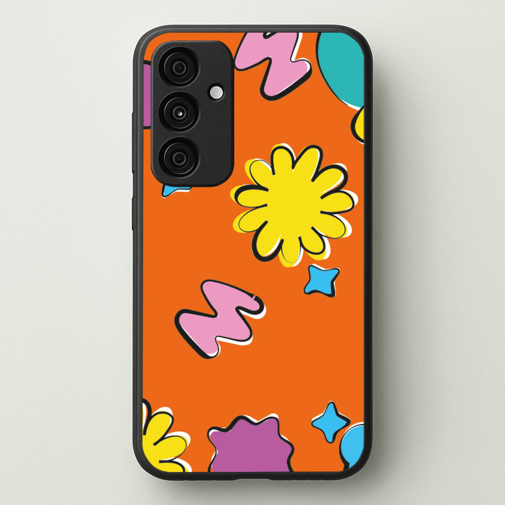 K-Pop Band Flowers Patterns - BTS Phone Case for Galaxy A35