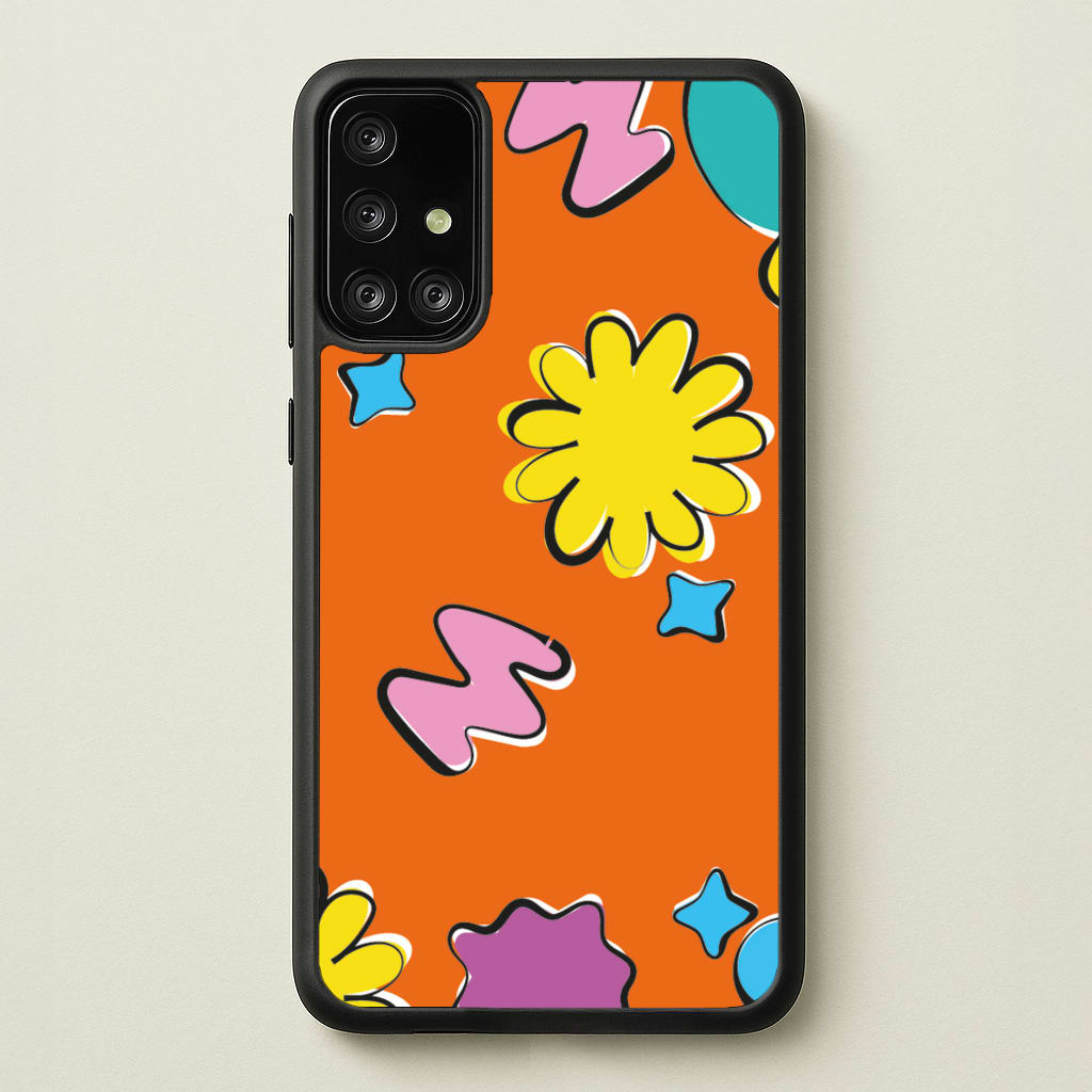 K-Pop Band Flowers Patterns - BTS Phone Case for Galaxy A71