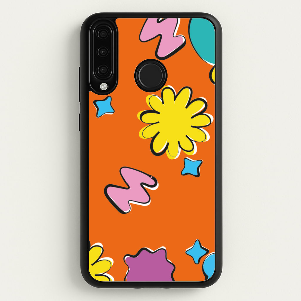 K-Pop Band Flowers Patterns - BTS Phone Case for Huawei P30 Lite
