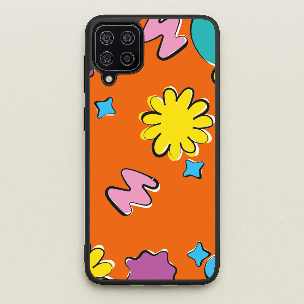 K-Pop Band Flowers Patterns - BTS Phone Case for Galaxy A12