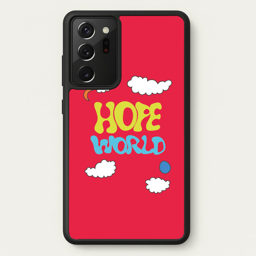 Hope World - BTS - BTS Phone Case for Galaxy Note 20 Ultra
