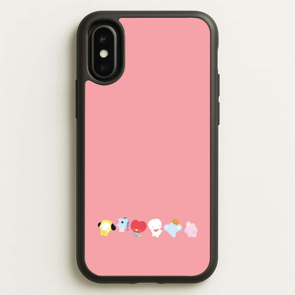 BT21 - K Pop - BTS Phone Case for iPhone X / XS