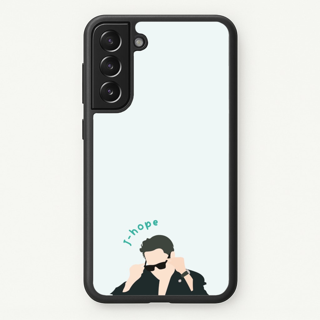 J-Hope Glasses - K Pop - BTS Phone Case for Galaxy S21FE