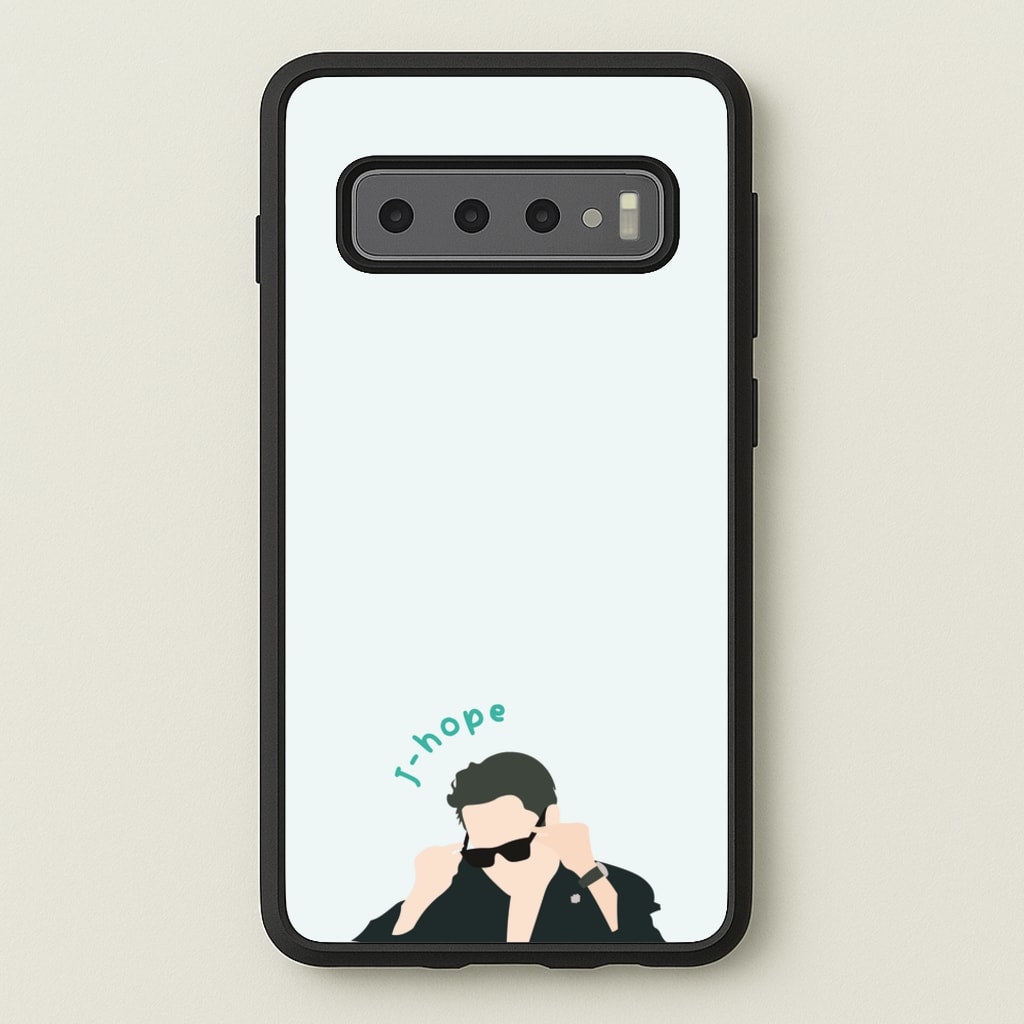 J-Hope Glasses - K Pop - BTS Phone Case for Galaxy S10 Plus
