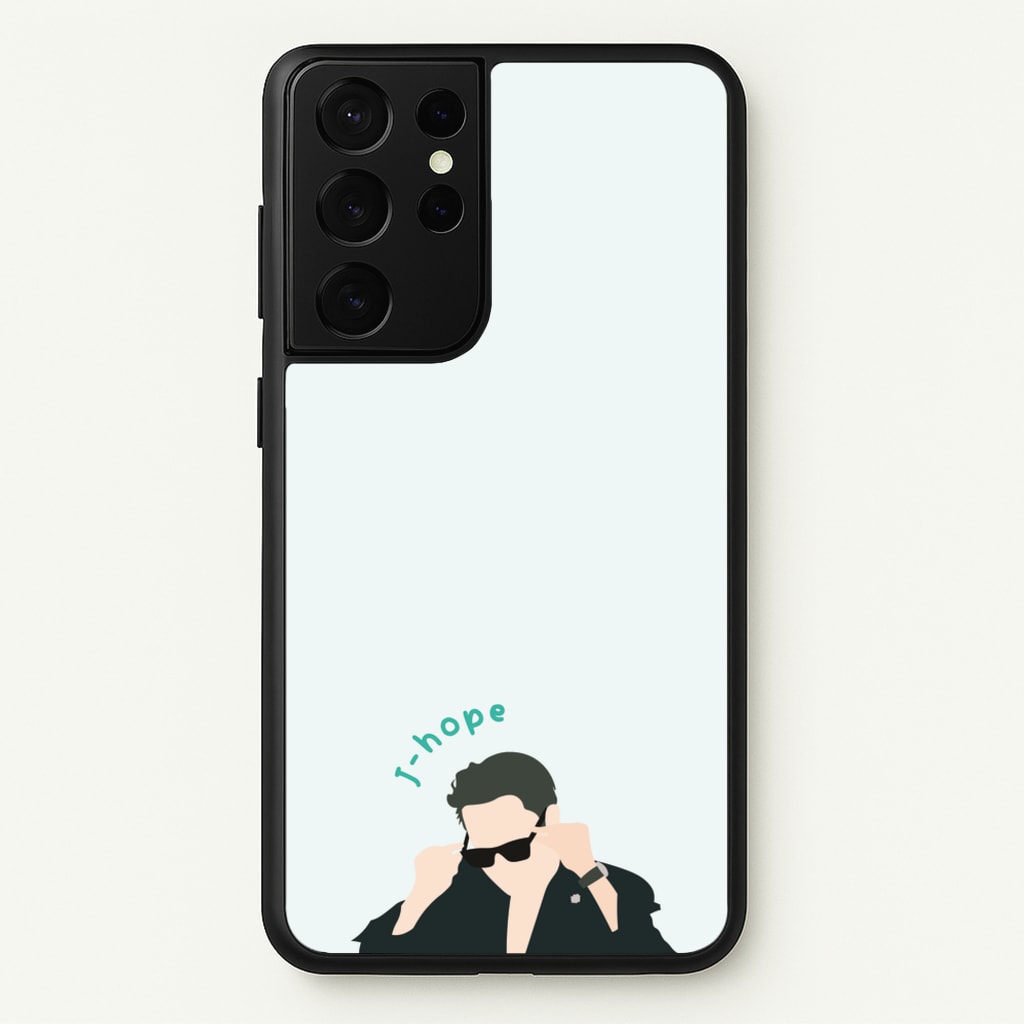 J-Hope Glasses - K Pop - BTS Phone Case for Galaxy S21 Ultra