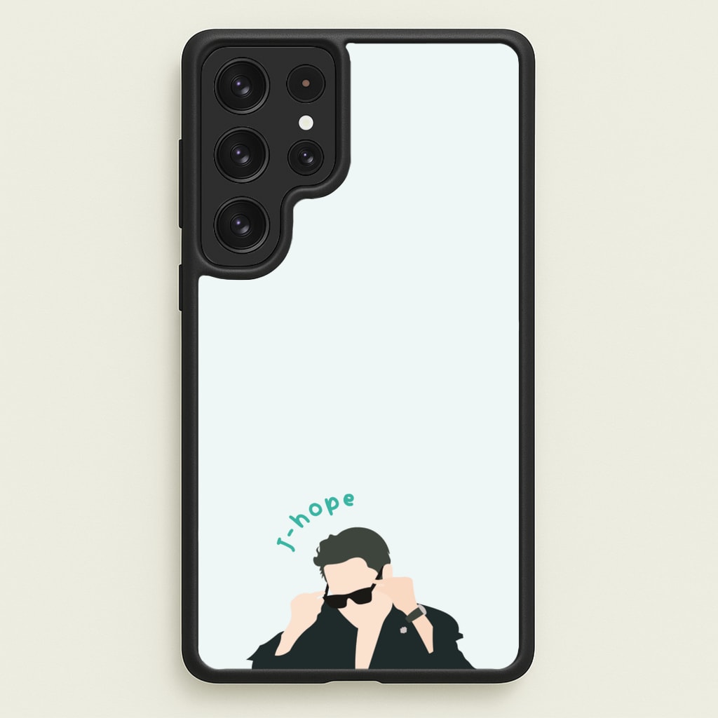 J-Hope Glasses - K Pop - BTS Phone Case for Galaxy S22 Ultra