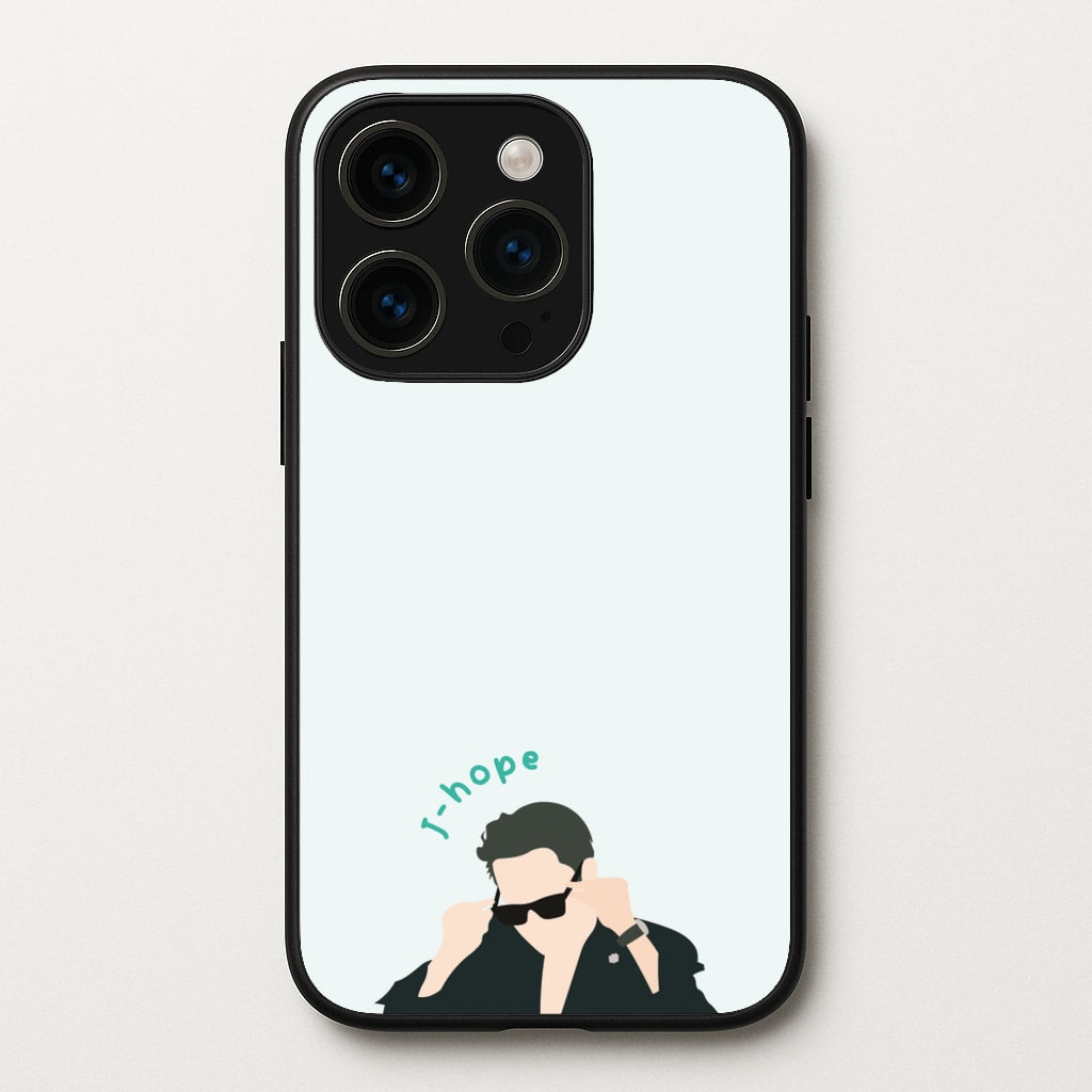 J-Hope Glasses - K Pop - BTS Phone Case for iPhone 15 Pro