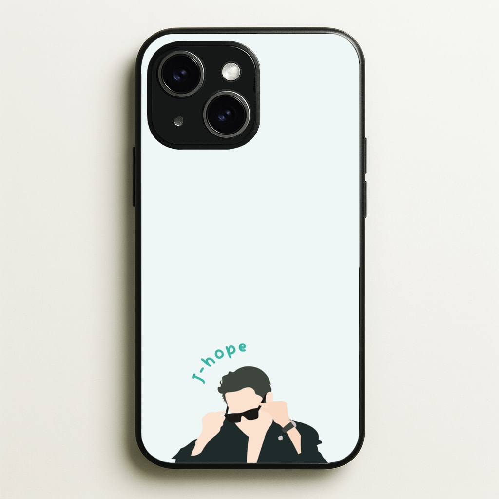 J-Hope Glasses - K Pop - BTS Phone Case for iPhone 15 Plus