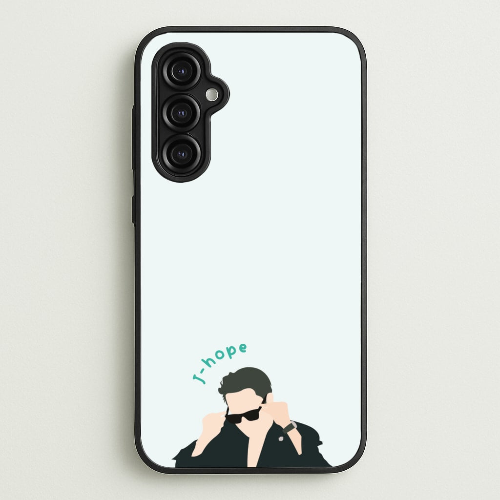 J-Hope Glasses - K Pop - BTS Phone Case for Galaxy A14