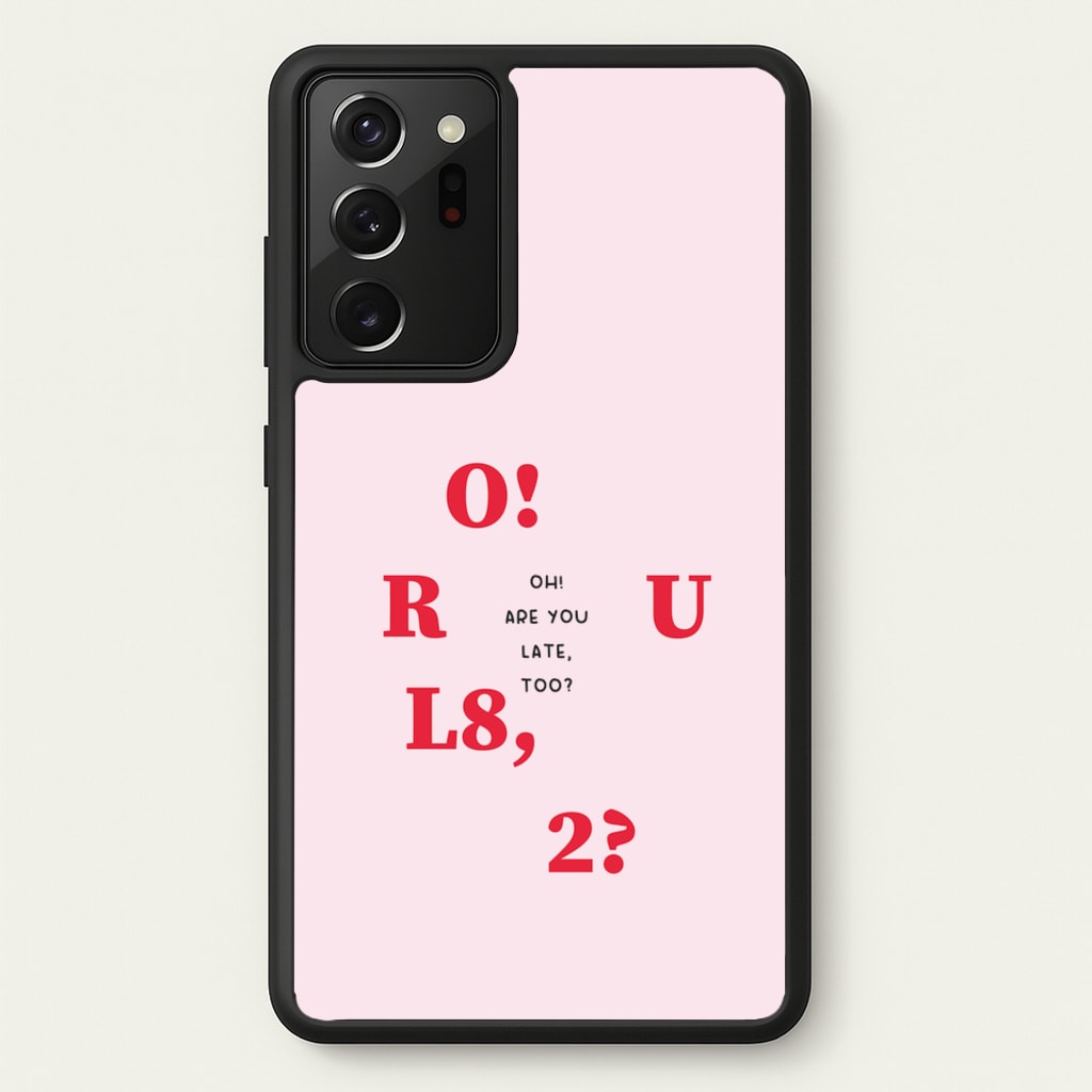 O R U L8 2 - K Pop - BTS Phone Case for Galaxy Note 20 Ultra