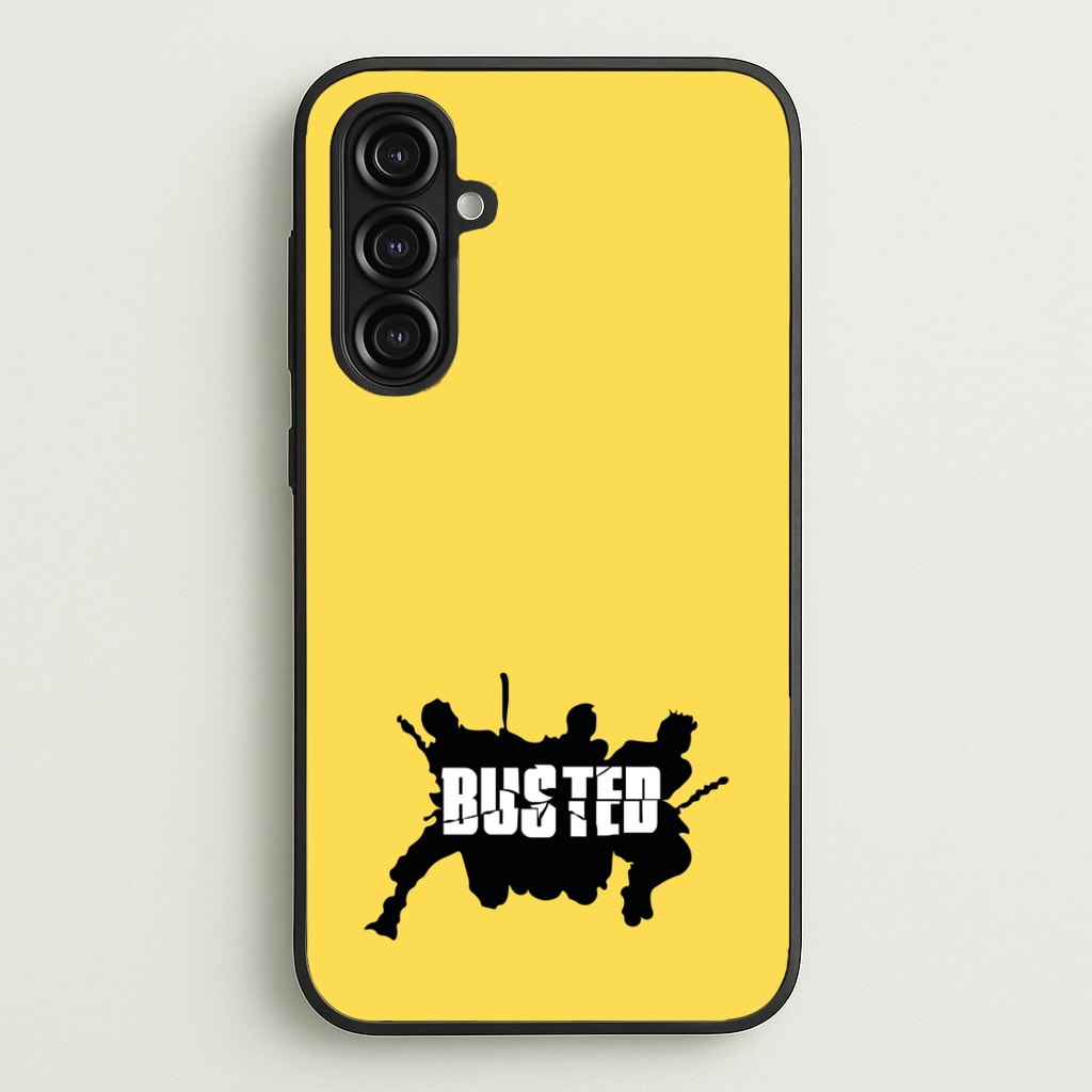 Splatter Text - Bust Band - Busted Phone Case for Galaxy A16