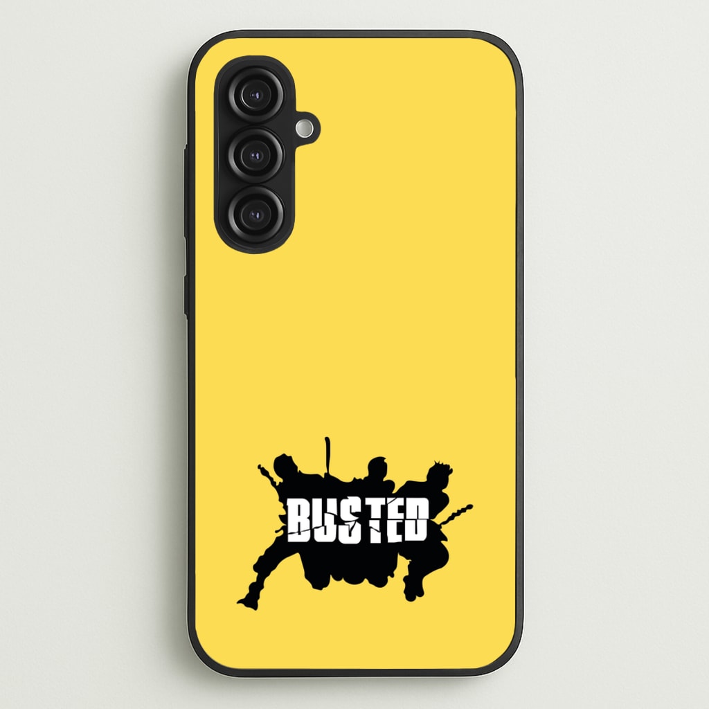 Splatter Text - Bust Band - Busted Phone Case for Galaxy S23FE