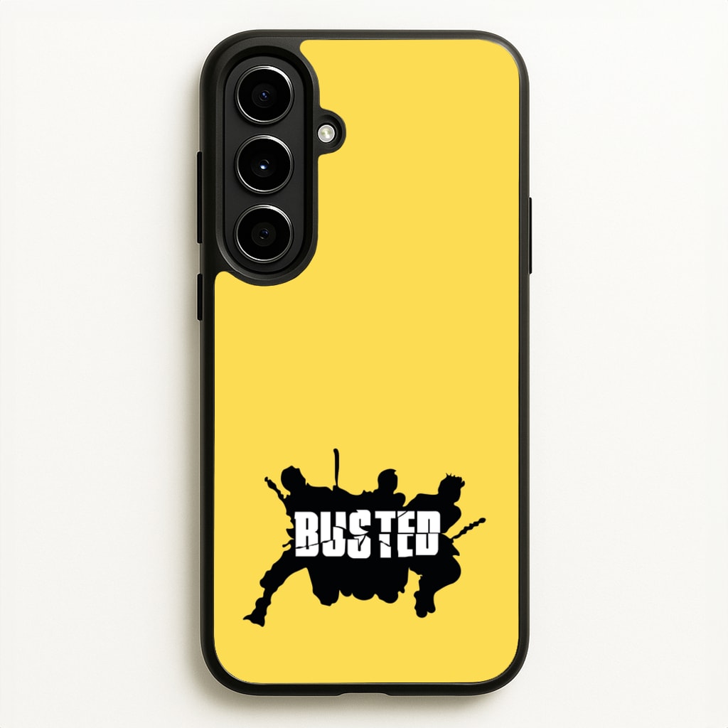 Splatter Text - Bust Band - Busted Phone Case for Galaxy A56