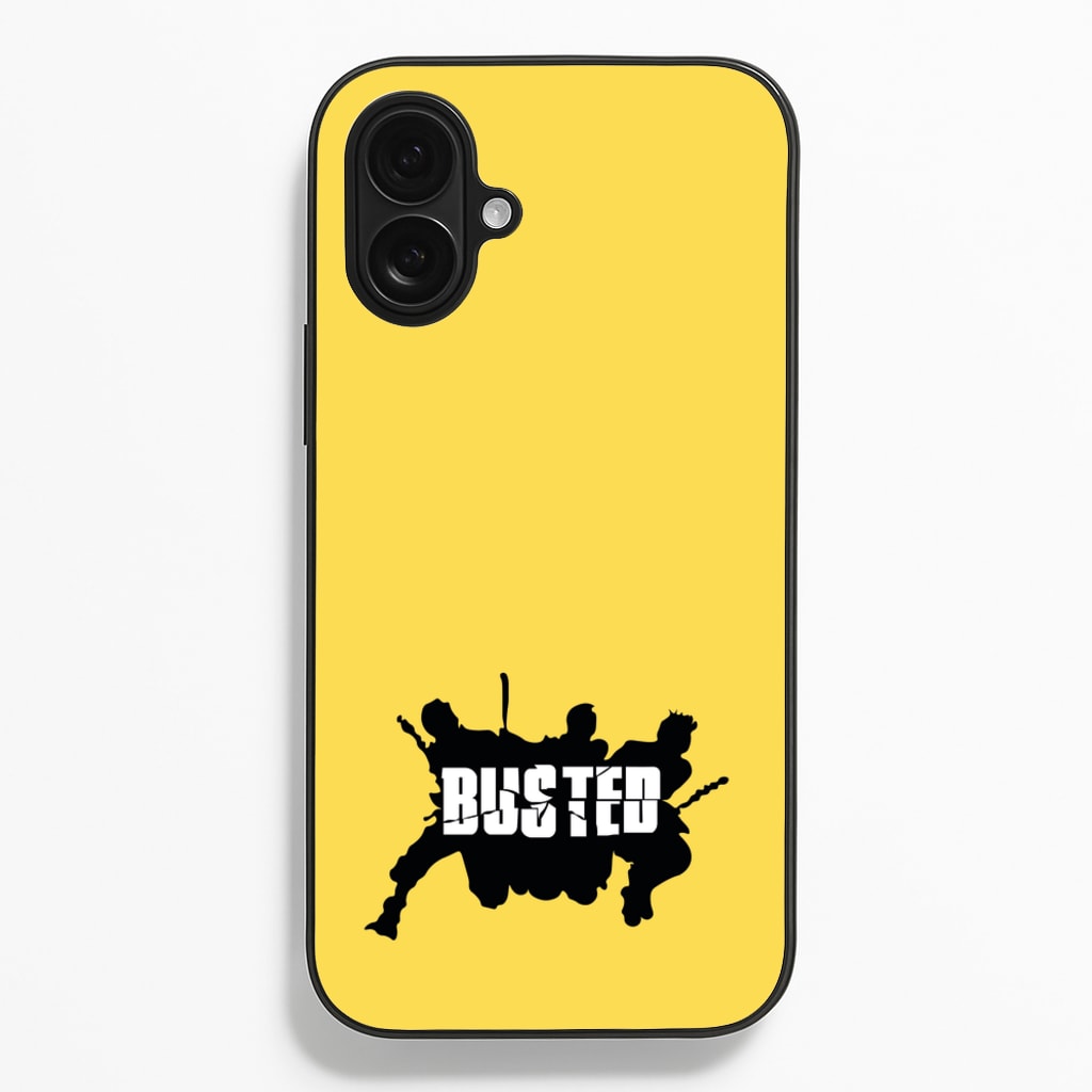 Splatter Text - Bust Band Phone Case