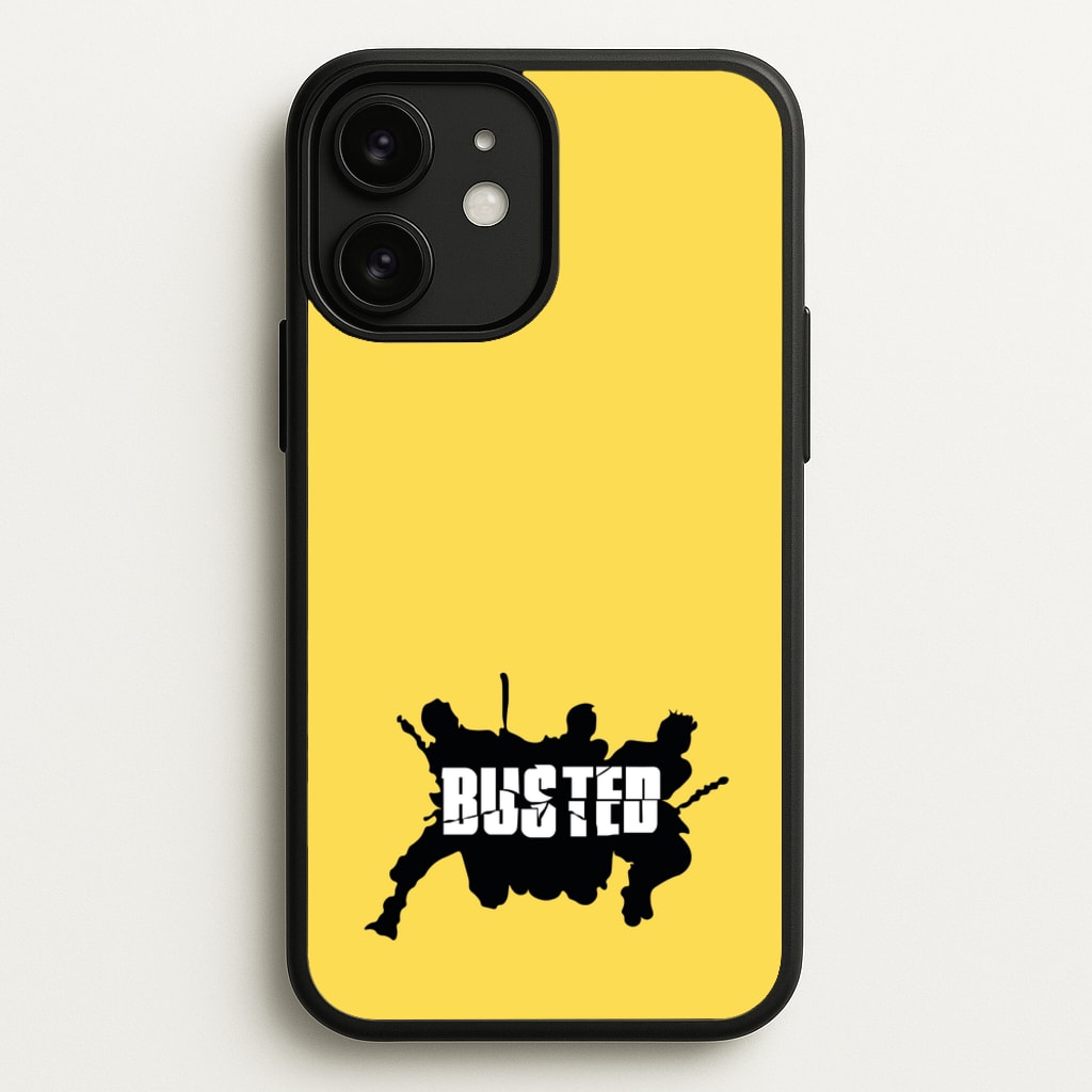 Splatter Text - Bust Band - Busted Phone Case for iPhone 11