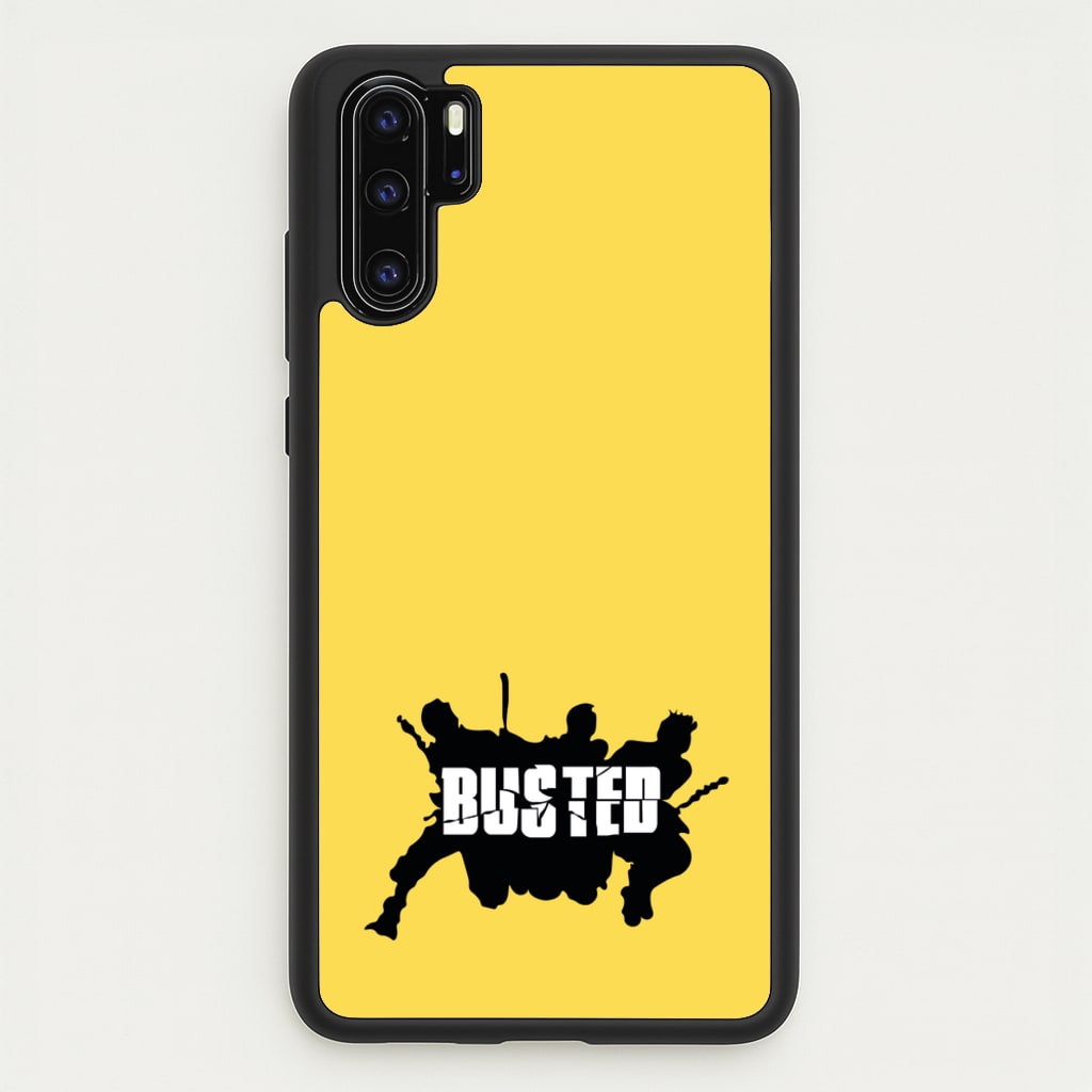 Splatter Text - Bust Band - Busted Phone Case for Huawei P30 Pro