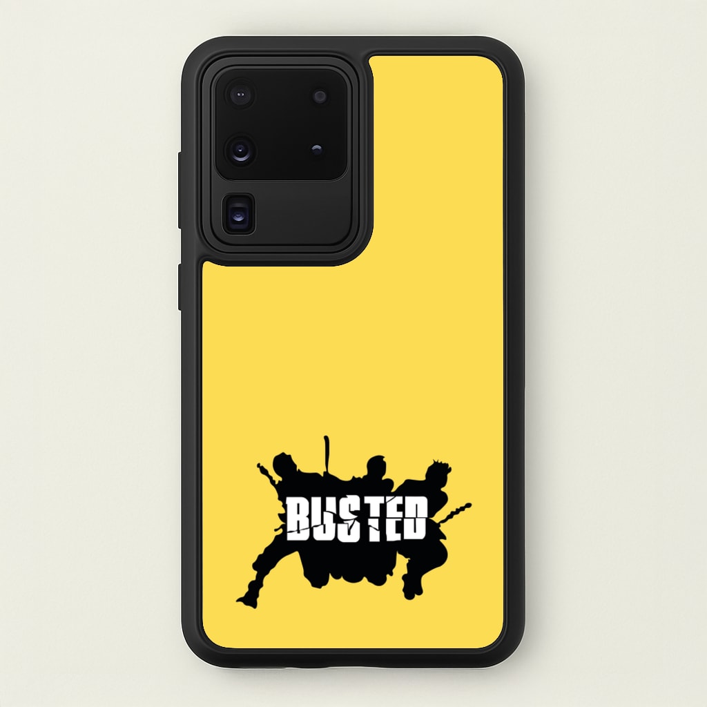 Splatter Text - Bust Band - Busted Phone Case for Galaxy S20 Ultra