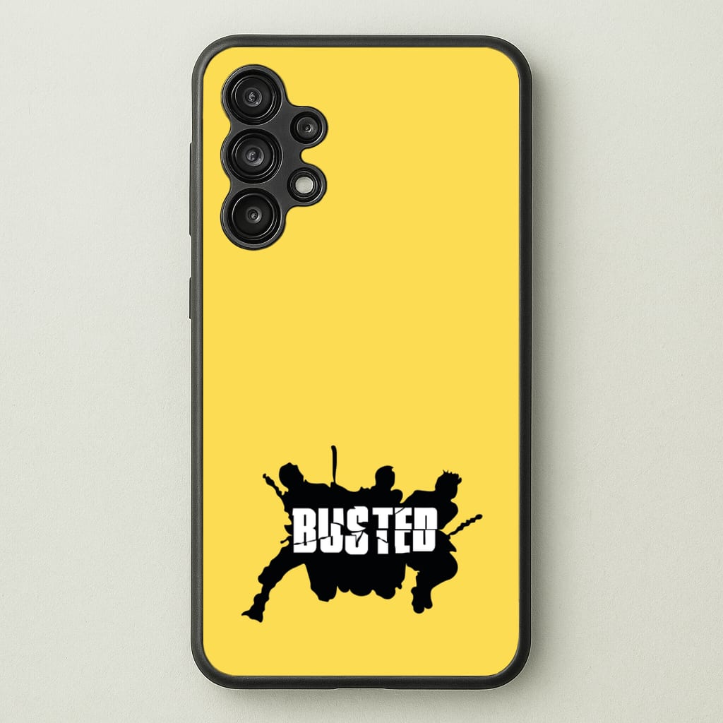 Splatter Text - Bust Band - Busted Phone Case for Galaxy A13