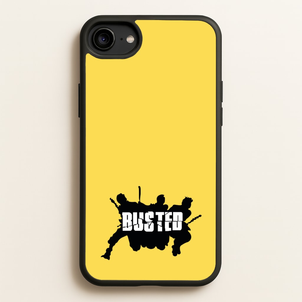 Splatter Text - Bust Band - Busted Phone Case for iPhone 6 / 7 / 8 / SE