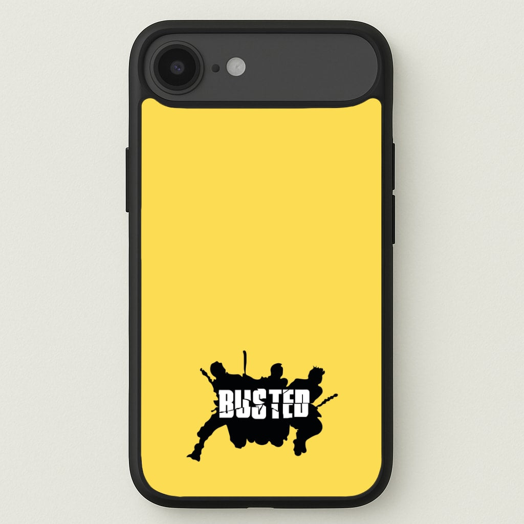 Splatter Text - Bust Band Phone Case for iPhone 17 Air