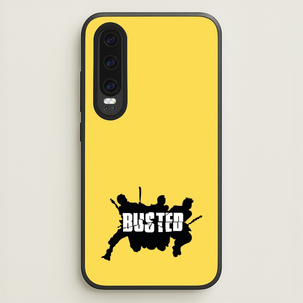 Splatter Text - Bust Band - Busted Phone Case for Huawei P30