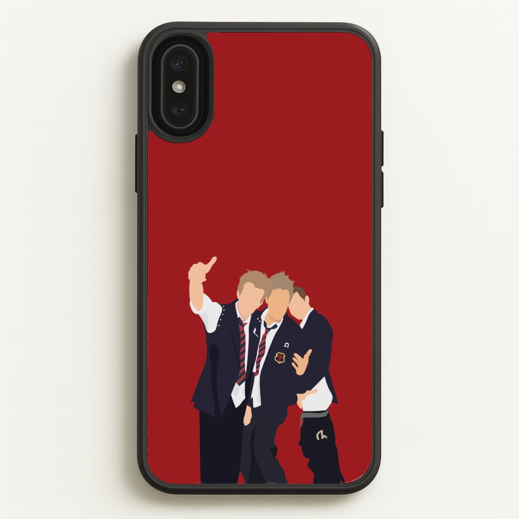 School Clothes - Bust Band - Busted Phone Case for iPhone XS Max