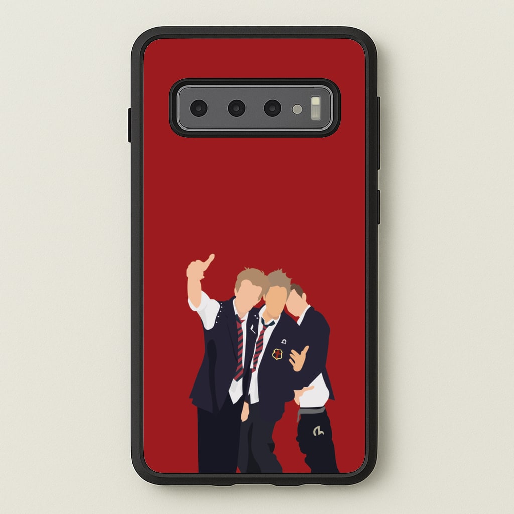 School Clothes - Bust Band - Busted Phone Case for Galaxy S10 Plus